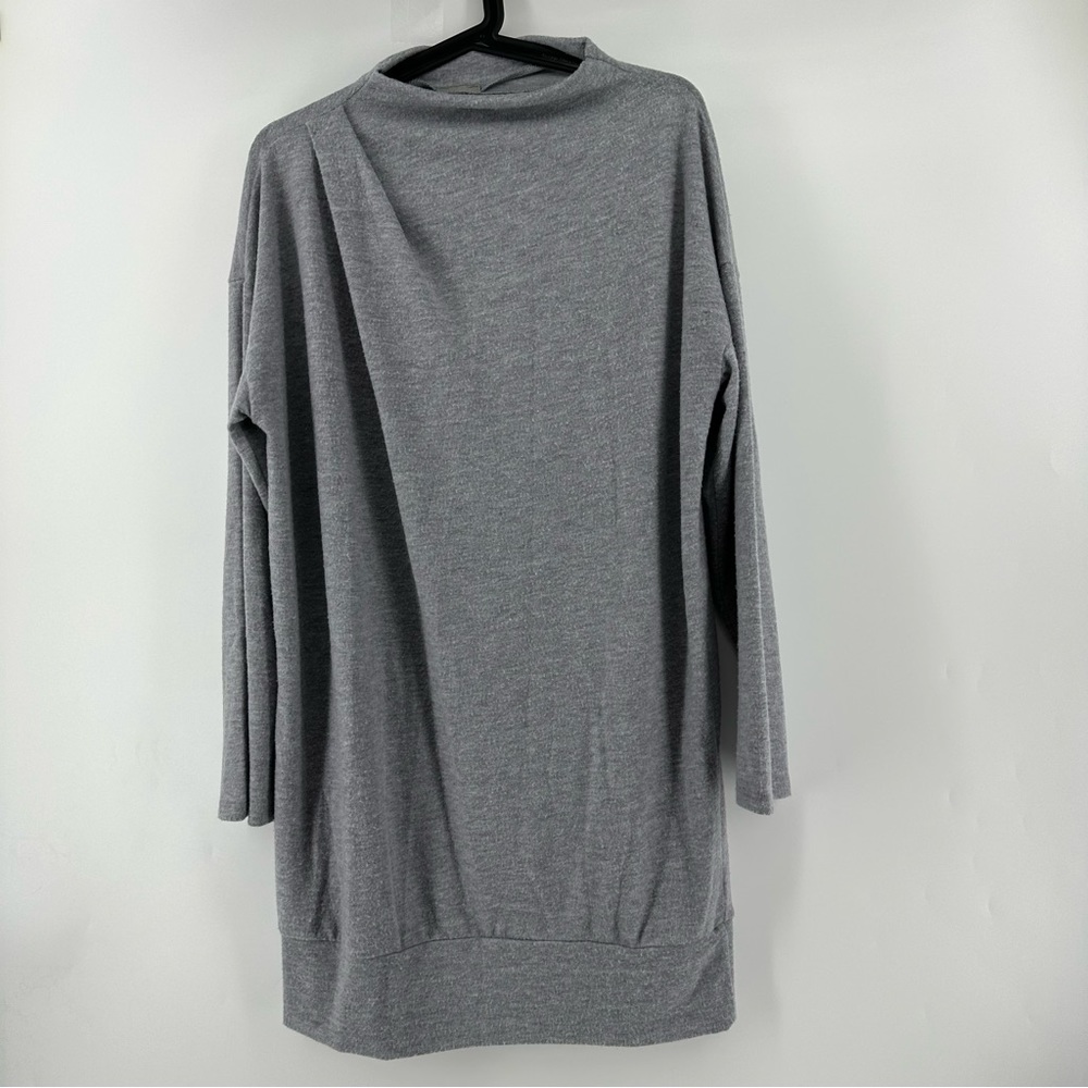Dual Nature Long Grey Sweater
